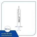 سرنگ ۲ میلی‌لیتر دو قطعه سها