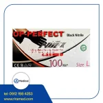 دستکش نیتریل مشکی نیتکس 100 عددی