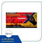 دستکش نیتریل مشکی اپی پرفکت 100 عددی سایز لارج